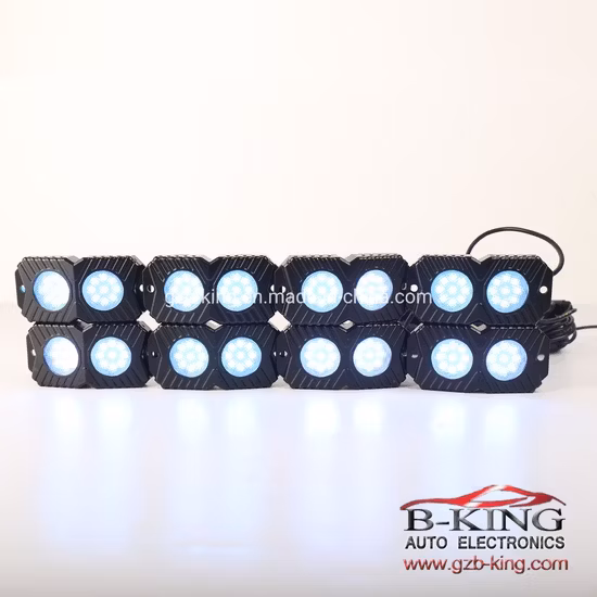 2019 New 4 Pods Bluetooth RGB LED Rock Light
