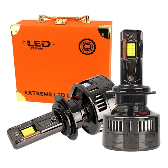 Bombillos LED H4 Auto LED Light 12000 Lumen Csp 1860 Foco LED H7 PARA Autos Carro Luces LED Faro