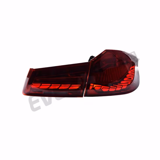 Fanale posteriore completamente a LED per BMW G30 Serie 5 Aggiornamento allo stile dinamico Double Dragon a LED